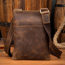 Load image into Gallery viewer, Vintage Classic Genuine Leather Shoulder Messenger Bag Unisex iPad Phone Pack