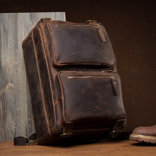 Vintage Handmade Multifunctional Daypack