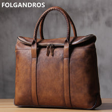 Load image into Gallery viewer, Vintage Classic Top Quality Briefcase
