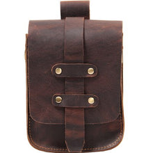 Load image into Gallery viewer, Vintage Full Cowhide Leather Messenger Pocket Bags