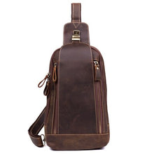 Load image into Gallery viewer, Vintage Handmade Crazy Horse Leather Crossbody Bags